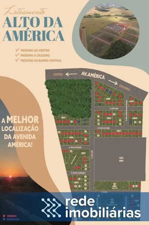 TERRENOS NO LOTEAMENTO ALTO DA AMÉRICA